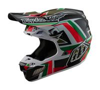 Troy Lee Designs SE5 Carbon MIPS Labyrinth Motocross Helmet, multicolored, size XL for Men