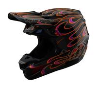 Troy Lee Designs Spring 2025 MX Helmet SE5 Composite Torched Black Grey