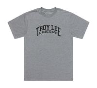 Troy Lee Designs Spring 2025 MX Scholar Casual T-Shirt Grey Heather