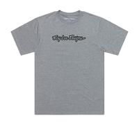 Troy Lee Designs Spring 2025 MX Signature Casual T-Shirt Grey Heather