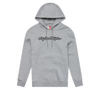 Hooded sweatshirt Troy Lee Designs Signature Gris XL
