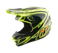 Troy Lee Designs SE5 Polycarbonate MIPS The Line Motocross Helmet, neon yellow/black, size XXL (62/63)