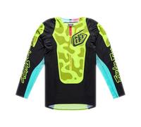 Troy Lee Designs Spring 2026 SE PRO Myth MX Jersey Black Flo Yellow