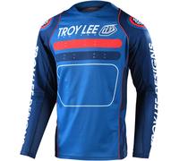 Troy Lee Designs Sprint Drop In Youth Bicycle Jersey, red-blue, size M