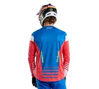 Troy Lee Designs Sprint Fifty-50 Bicycle Jersey, red-blue, size XL for Men