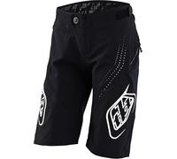 Troy Lee Designs Sprint Mono Kids Bicycle Shorts, black-white, size 24