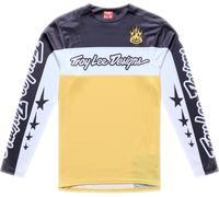 Troy Lee Designs Sprint Pro YO Moto Bicycle Jersey, yellow, size L for Men