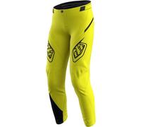 Troy Lee Designs Sprint Youth MTB Mountain Bike Trousers Mono Flo Yellow