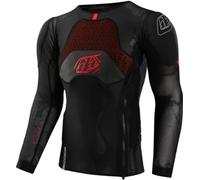 Troy Lee Designs Stage Ghost D30 Long Sleeve MTB Mountain Bike Base Layer Black