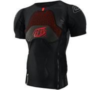 Troy Lee Designs Stage Ghost D30 Short Sleeve Protection Base Layer Black