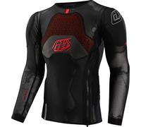 Troy Lee Designs Stage Ghost D3O Baselayer Long Sleeve Protector Shirt, black, size XL