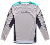 Troy Lee Designs Stage Long Sleeve MTB Cycling Jersey Signature Stone