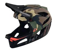 Troy Lee Designs Stage MIPS Full Face Helmet Signature Camo Army Green