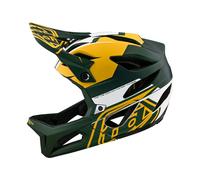 Troy Lee Designs Stage MIPS Full Face Helmet Vector Green