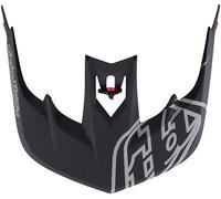 Troy Lee Designs Stage Nova Helmet Spare Visor Black One Size Gloss Red