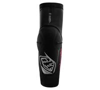 Troy Lee Designs Stage Pro Elbow Guards, 1 Pair of Elbow Guards (Left and Right), Solid Black, X-Large/XX-Large