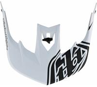 Troy Lee Designs Stage Signature Helmet Peak, white