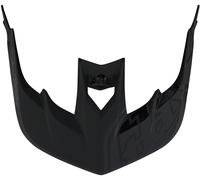 Troy Lee Designs Stage Helmet Spare Visor Black One Size Stealth Midnight
