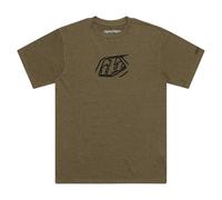 Troy Lee (FA25) Mens T-Shirt - BADGE (Olive Heather)