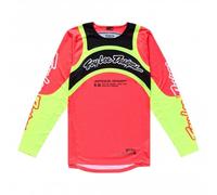Troy Lee (FA25) MX Jersey - GP Pro SWERVE - Infra Red/Flo Yellow