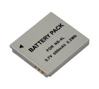 Troy Li-Ion Battery for Canon NB-4L, for Canon PowerShot SD40, SD600, SD750, SD1000, SD1100 IS, TX1