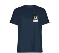 Troy Polamalu 43 Jersey Frame Men's T-Shirt - Navy / XL