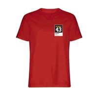 Troy Polamalu 43 Jersey Frame Men's T-Shirt - Red / S