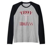 Troy Trojans | Official NCAA Merch | TT1005 Raglan Baseball Tee