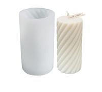 TROYSINC Silicone Candle Mould, 3D Spiral, Candle Making Mold, DIY Silicone Candle Mould, Aroma Stones, Scented Candle