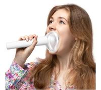 TroyStudio Karaoke Practice Vocal Dampener, Portable Silicone Singing Mic Voice Silencer, Warm Up, Stress Relief Scream Jar, Handheld Odorless Soundproof Mask,Voice Trainer for Singers and Vocalist