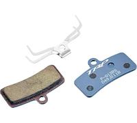 TRP 4-Piston Sintered Metallic Pads, One Pair for one Wheel, Compatible with All TRP 4-Piston Brakes, Available in Performance Resin, Semi-Metallic, and Sintered Metallic. Caliper Spring Included.