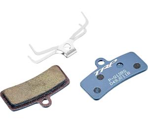 TRP 4-Piston Sintered Metallic Pads, One Pair for one Wheel, Compatible with All TRP 4-Piston Brakes, Available in Performance Resin, Semi-Metallic, and Sintered Metallic. Caliper Spring Included.