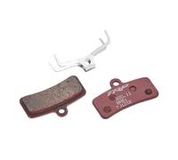 TRP Semi-Metallic, 4-Piston Sintered Metallic Pads, One Pair for one Wheel, Compatible with All 4-Piston Brakes. Caliper Spring Included.