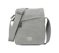 TRP0239 Troop London Classic Canvas Across Body Bag - Ash Grey