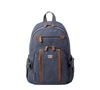 TRP0256 Troop London Classic Canvas Backpack - Medium - Blue