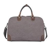 TRP0263 Troop London Classic Canvas Holdall - Large - Charcoal