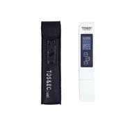 TRPLFGHZ Digital Water Tester, TDS Tester Meter for Water Quality Testing, 3-in-1 (TDS,EC,Temperature), 0-9990 ppm + Digital pH and 0-14(EC meter)