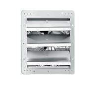 TRPLFGHZ Exhaust Fan, Shutter Exhaust Fan AC/EC-motor 10-Speed Adjustable Wall Mount Attic Ventilation And Cooling For Greenhouses Garages for Basements, Workshops(24in AC)