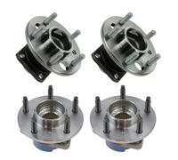 TRQ 2 Piece Wheel Bearing & Hub Assembly Set Compatible with 2004-2005 Buick Century 2005 LaCrosse 2003-2004 Regal 2000-2005 Chevrolet Impala 2003-2005 Monte Carlo Pontiac Aztek 2003-2008 Grand Prix