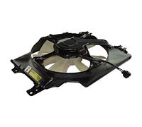 TRQ A/C Condenser Cooling Fan Assembly for 2005-2012 Acura RL