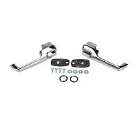 TRQ Chrome Front Outer Outside Exterior Door Handle Pair Set Compatible with Chevy GMC Pickup