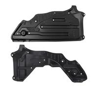 TRQ Engine Splash Shield Rear Driver & Passenger Side TO1228258 TO1228259 Compatible with 2019-2022 Toyota Avalon 2018-2024 Camry