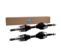 TRQ Front CV Axle Assembly Kit Compatible with Jeep Cherokee 2014-2016