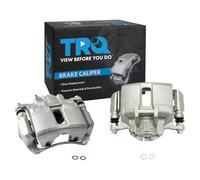 TRQ Front Disc Brake Caliper Bracket & Hardware Pair for Honda Accord