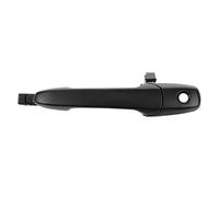 TRQ Front Left Exterior Door Handle Black Drivers Side Compatible with 2004-2009 Mazda 3 2006-2015 5 2003-2008 6 2007-2012 CX-7 2007-2015 CX-9 2004-2008 RX-8