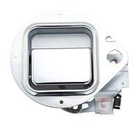 TRQ Front Left Exterior Door Handle Chrome Drivers Side Compatible with 1993-1996 Peterbilt 200 1995-2005 330 2005 335 1986-2005 357 1983-2005 362 1987-1992 375 1987-1997 377 1988-2005 378 379