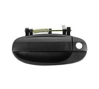 TRQ Front Outside Exterior Door Handle Textured Black LH Left Driver Side Compatible with 2004-2006 Chevy Aveo / 2004-2011 Chevy Aveo 5/200- Pontiac G3 / 2009-2010 Pontiac Wave