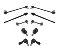 TRQ Front & Rear Steering & Suspension Kit Compatible with 2003-2008 Hyundai Tiburon
