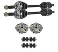 TRQ Front Steering & Drivetrain Kit Compatible with 1990-1993 Honda Accord