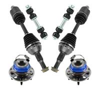 TRQ Front Steering & Drivetrain Kit Compatible with 1995-1996 Oldsmobile Aurora